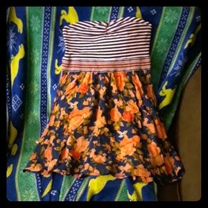 Xhilaration strapless dress, medium EUC